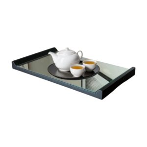 Bandeja Espelhada Decorativa Liz 50x28 Casa Uai