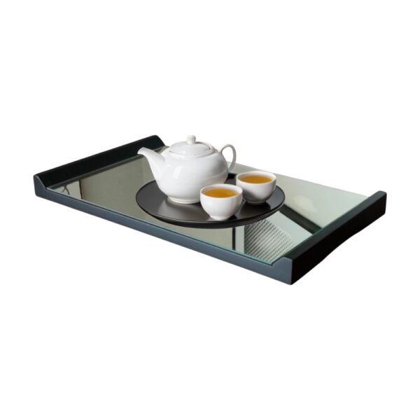 Bandeja Espelhada Decorativa Liz 50x28 Casa Uai