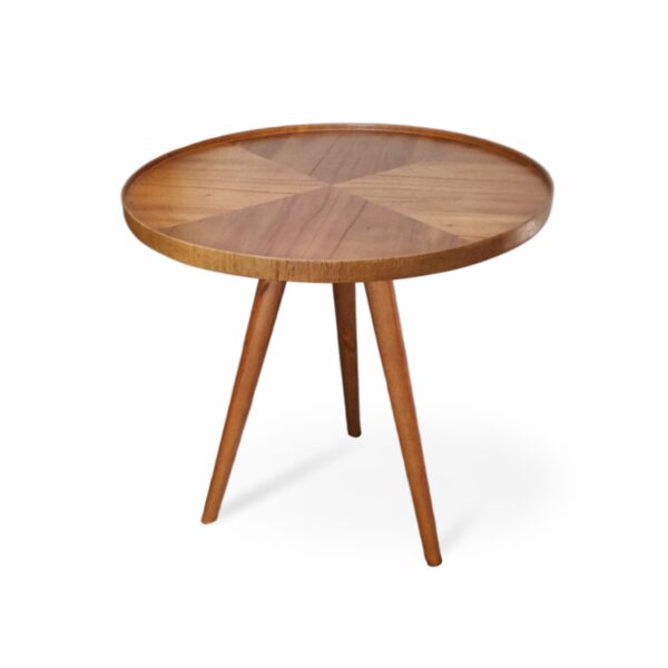 Mesa de Canto Lateral Laminada Marchetaria Candy Casa Uai Mel - Imagem 3