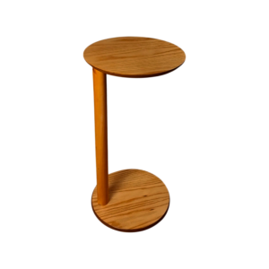 Mesa De Apoio Lateral Para Sofá Ou Poltrona Sérvia Cinamomo